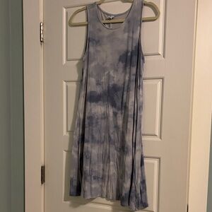 Old Navy Cloudy Blue Sleeveless Mini Dress